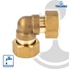 tecuro Angle 90°, union nut on both sides 3/4 inch