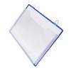 Operitacx Briefcase Transparent File Container Storage Bag for Documents Organiser
