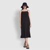 JAJU Women's Crinkle Busteir Dress_Black