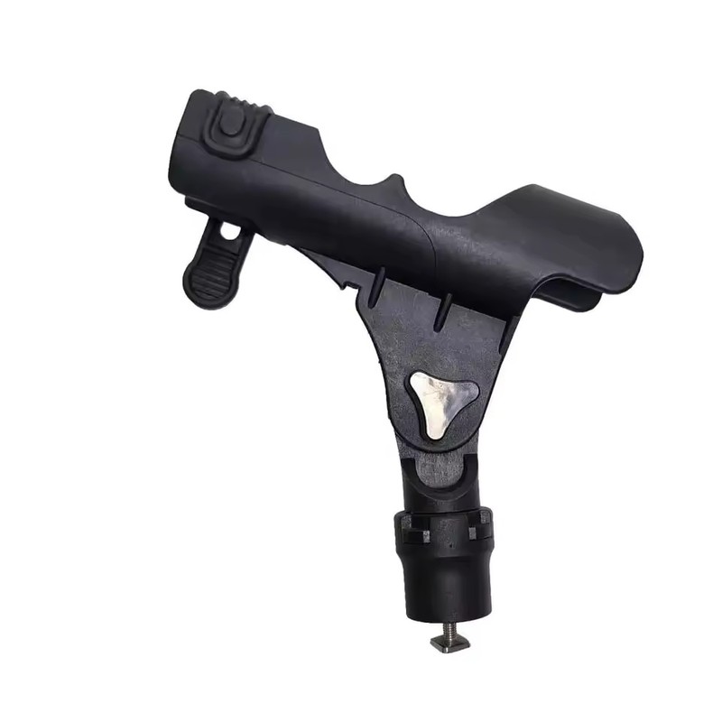 360° Adjustable Kayak Fishing Rod Holder with Flat, Rail, Round