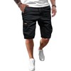 Jmierr Men's Cotton Cargo Shorts, Casual Summer Trousers with Pockets