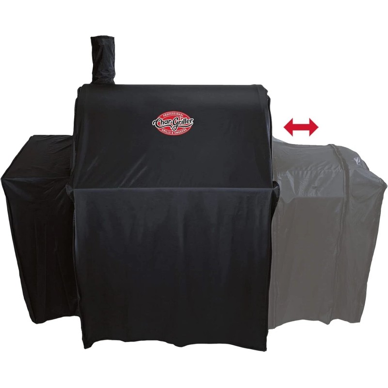 Char-Griller 23 In. Barrel Grill Cover Fits Models: 2123, 2823,