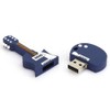 Memory Storage Stick USB Drive Laptop Accessory PVC Guitar shaped