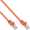 InLine® Patch cord, InLine®, S-FTP, Cat. 5e, orange 0.3m 1