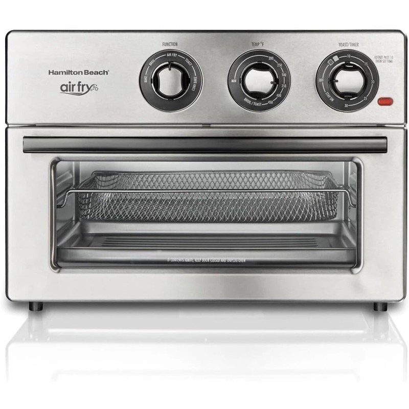 HAMILTON BEACH AIR FRYER COUNTERTOP TOASTER OVEN 31225 *NEW