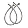 59" Extra Long Faucet Supply Lines Braided Stainless Steel Hose
