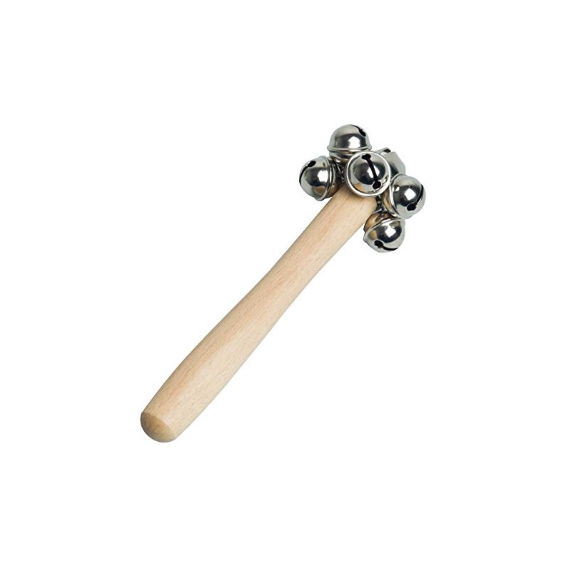 Rohema 61870 JINGLE STICKS - Bell Stick (6 bells +