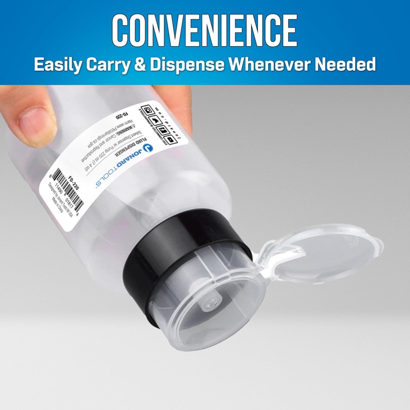 Jonard Tools FD-220 Fluid Dispenser for Isopropyl Alcohol and Other