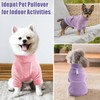 Mosucoirl Dog Hoodie - Warm Cotton Sweatshirts with Pocket for