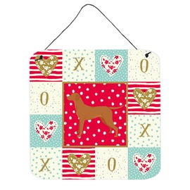 Caroline's Treasures Vizsla Love Door Hanging Prints Wall-Decor, Multicolor