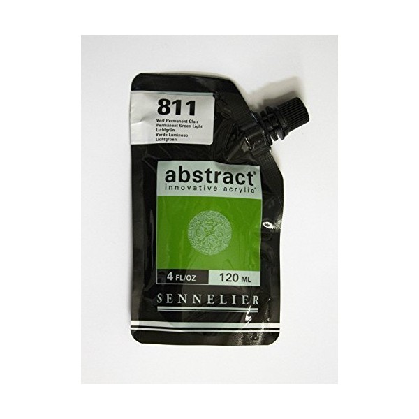 Sennelier Abstract Innovative Acrylic Artist Paint Pouch 120ml (811 Permanent