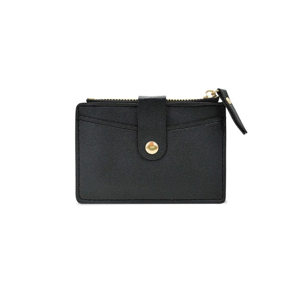 AfitLulu Women's Card Holder with 4 Card Slots and Coin