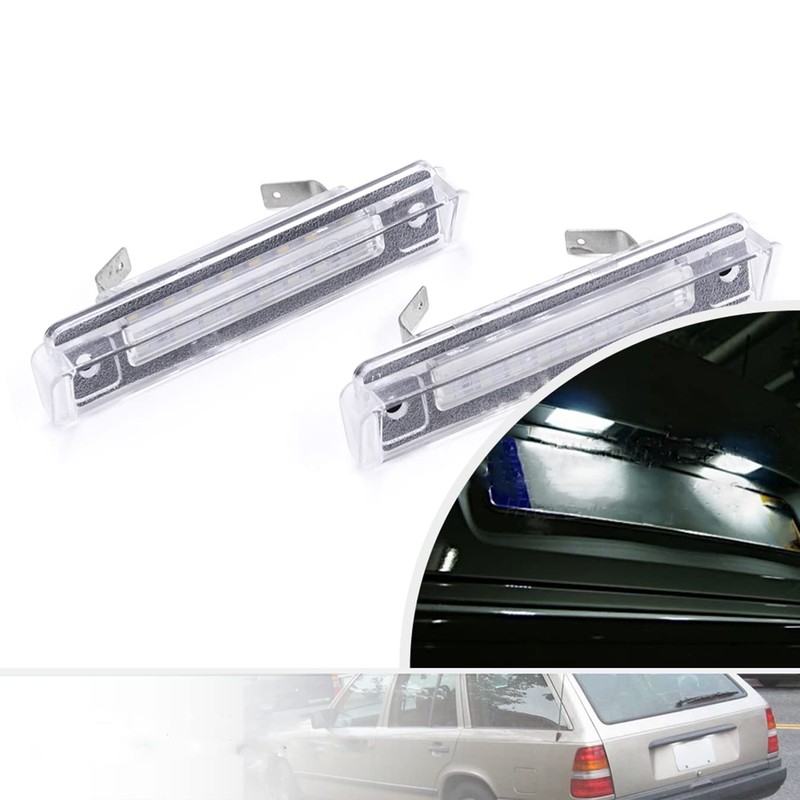 NP Error Free White LED License Plate Light for M-erc-edes