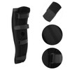 Knee Immobilizer One Piece Lightweight Steel Plate Supports Adjustable Comfortable