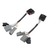 X AUTOHAUX 2 Pcs Tow Mirror Wiring Harness Adapter for