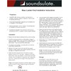 Soundsulate™ 1/2 lb Mass Loaded Vinyl (MLV) Soundproofing, Noise Barrier
