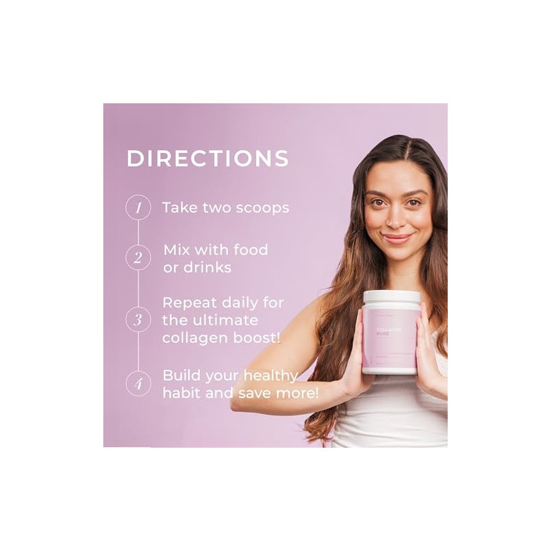 Swedish Collagen Pure Marine Collagen 10,000 mg Unflavoured Powder, 600