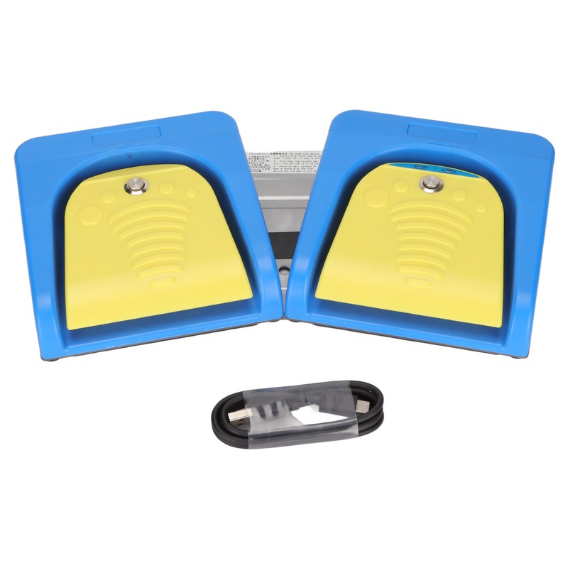 USB Foot Pedal 2 Position 4 Keys Double Switch Dual