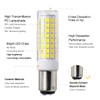 VYAOMLI BA15D LED Bulbs 120V 5W, Double Contact DC Bayonet
