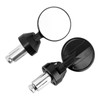 Topteng 2" Round Bar End Mirrors Universal for 7/8" 22mm