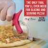 Chef Remi Pizza Cutter | Stainless Steel Pizza Wheel -Serrated