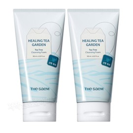 Bringgreen Tea Tree Cica Trouble Cleansing Foam 300ml (2 pieces) / 브링그린 티트리 시카 트러블 클렌징 폼 300ml 2개