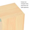 Hapivida Digital Alarm Clock Wood Effect Smart Table Alarm Clock