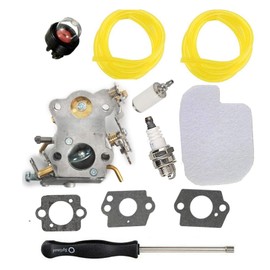 Shnile Carburetor Carb Kit Compatible with Poulan Pro PP4218A 18" 42CC Chainsaw For 0402 WTA30 WX5672 Tune Up Kit