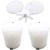 4" or 100mm Single Wafer Carrier, Single Wafer Sample Box
