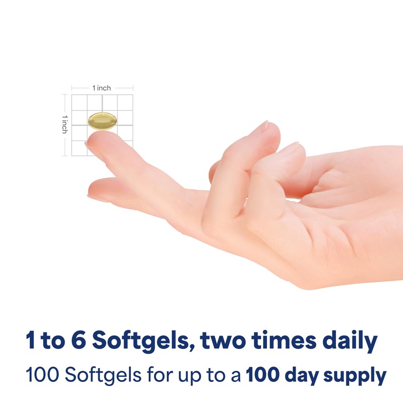 Puritan's Pride Cold Pressed Evening Primrose Oil 500 mg with