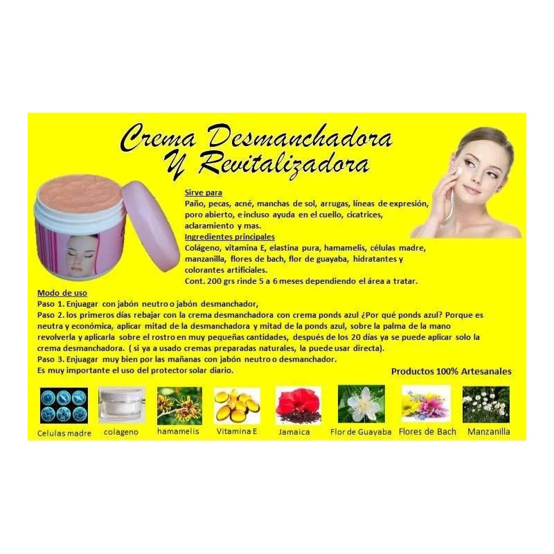 5 Cremas Despigmentante Y Anti Acné + 5 Regalos