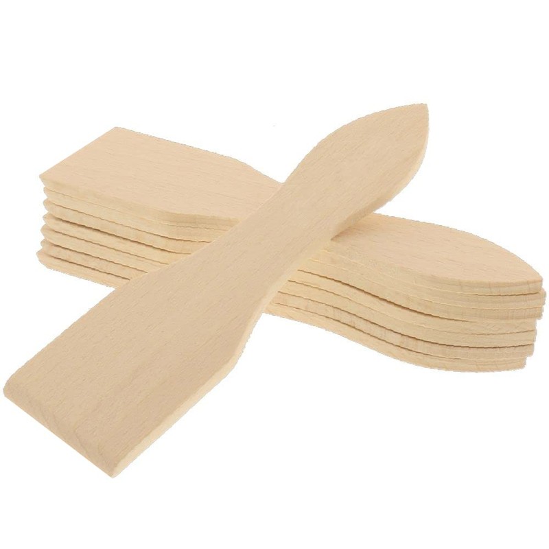 Hofmeister Holzwaren Lot de 8 petites spatules à raclette