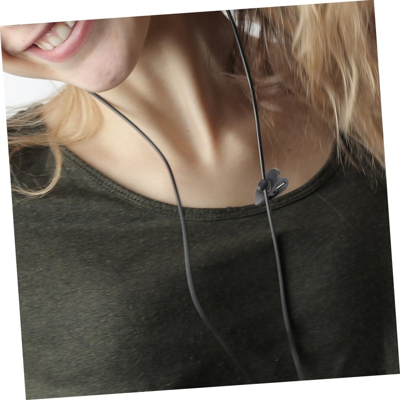 GRIRIW 360° Rotating Earphone Cable Clip Winding Clip for Headphones