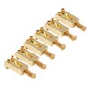 6 Pcs Electric Guitar Tremolo Saddles Bridge for Electric Guitar