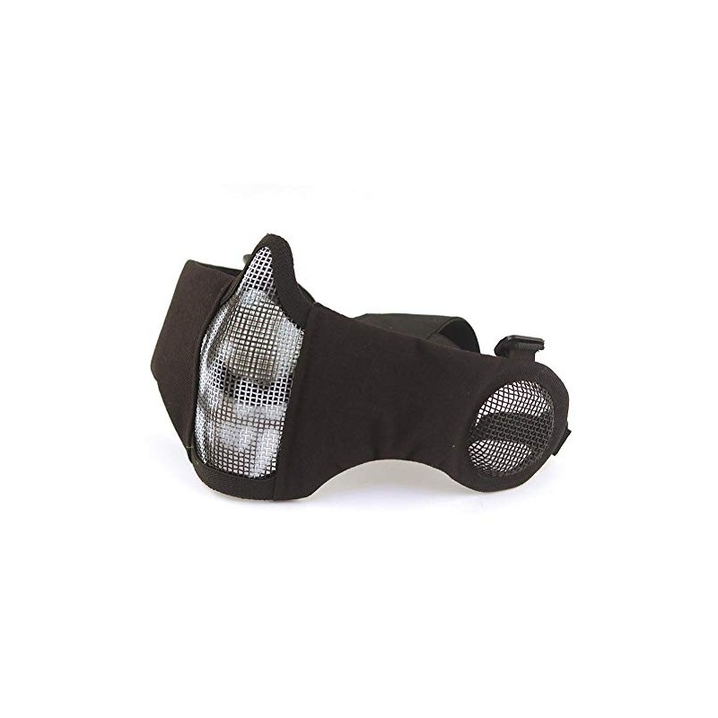 ATAIRSOFT Tactical Airsoft CS Protective Lower Guard Mesh Nylon Half