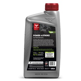 TRIAX Power 4-Stroke SAE 30W Full Synthetic 4 Cycle Small Engine Motor Oil | For Lawnmower, Generator, Tractor, Log Splitter, Snow Blower, Pressure Washer, Cement Mixer, and More (6 Quart Pack)