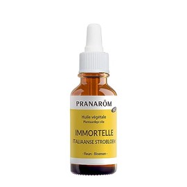 Pranarôm Immortelle Organic Helichryse Italian Sommité Floral Vegetable Oil 30 ml
