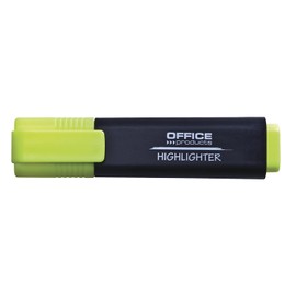 OFFICER PRODUCTS PRODUCTS Highlighters Bright Pack of 10 Colour: Yellow/Highlighter Textliner The Non-Toxic Ink, Chisel Tip Luminous Colours, High Quality/Line Width 1-5 mm, 17055211-06