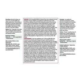 Jamieson Vitamin D3 2,500 IU Drops, Helps Prevent Vitamin D Deficiency, and Osteoporosis, Supports Immune Health, Strong Bones, and Teeth. Non-GMO, Gluten-Free, No Artificial Flavours, Colours or Preservatives, 270 Liquid Drops, Proudly Canadian
