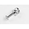 Manissa Solid Metal Chrome Plated Towel Warmer Hook Robe Hook