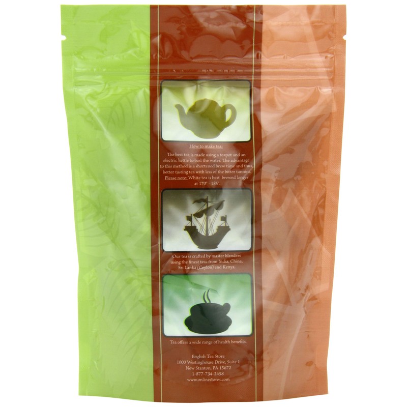 English Tea Store Green Teabags Ceylon, 25 Count, 52.5 g