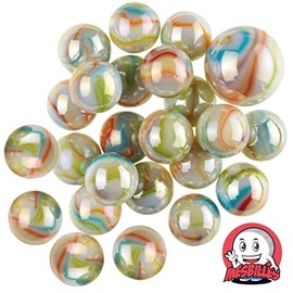 mesbilles MeineMurmeln – 25 Marbles Unicorn: 1 Large Marble + 24 Marbles of 4 Free