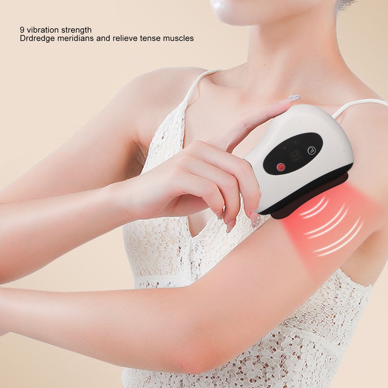 Electric Scraping Board 9 Vibration Gears Hot Compress Skin Gua