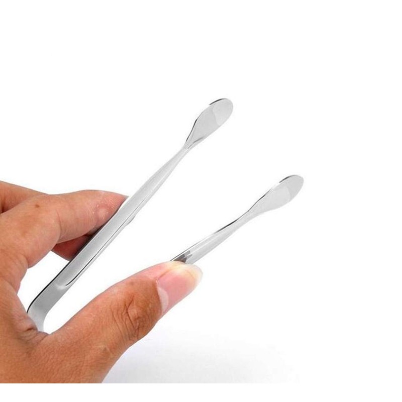 Small Ice Clips, Stainless Steel Ice Tongs U Shaped Sugar