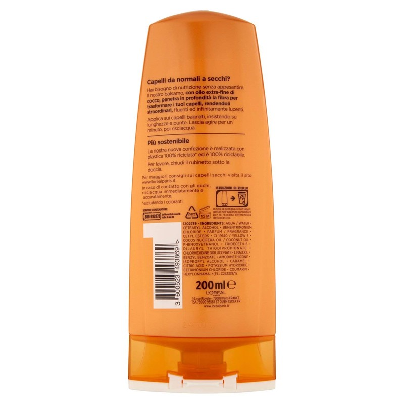 Olio Straordinario Coconut Oil Hair Conditioner 200 ml