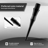 CyeeLife 100 x Black Plastic Dart Tips Standard Thread