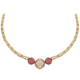 Tarinika Sterling Silver Round Choker Necklace with Hasli-style tribal Design(Gold-Plated) - Silver Necklace for Women | Perfect for Ethnic occasions | Indian jewelry sets for women | 1 Year Warranty*