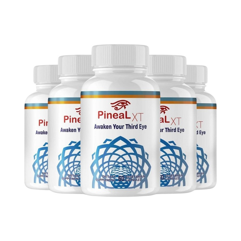 PinealXT 5-Pack Pineal XT Nootropic Pills- Pineal XT Brain Productivity