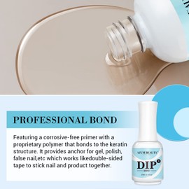AZUREBEAUTY Dip Powder Primer Bond, 15ml, for Nail Set, French Art, DIY Manicure, Beginner & Salon Use