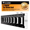SALUINOKI 2ft E Track Rails 4 Pack Tie Down Etrack